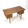 Vintage Deens bureau in teakhout