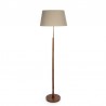 Deense vintage vloerlamp van teakhout