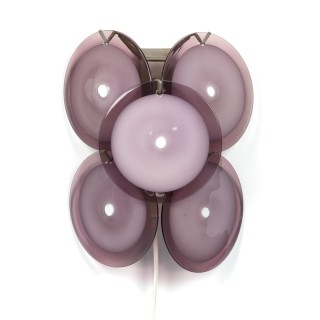 Murano wall lamp by Gino Vistosi