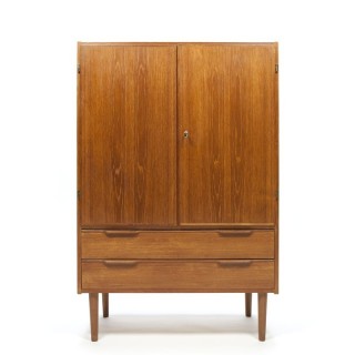 Danish teak cabine narrow