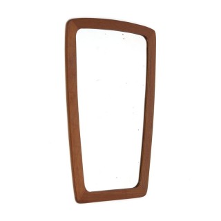 Vintage mirror Danish teak