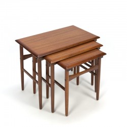 Vintage nesting tables Danish design teak