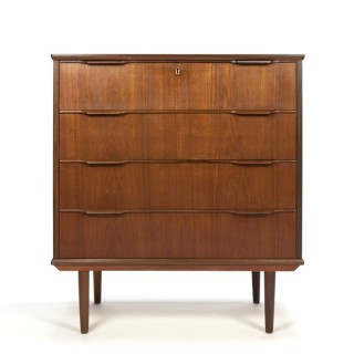 Vintage Danish teak dresser