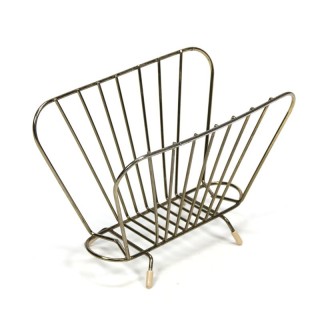 Vintage letter holder brass colored