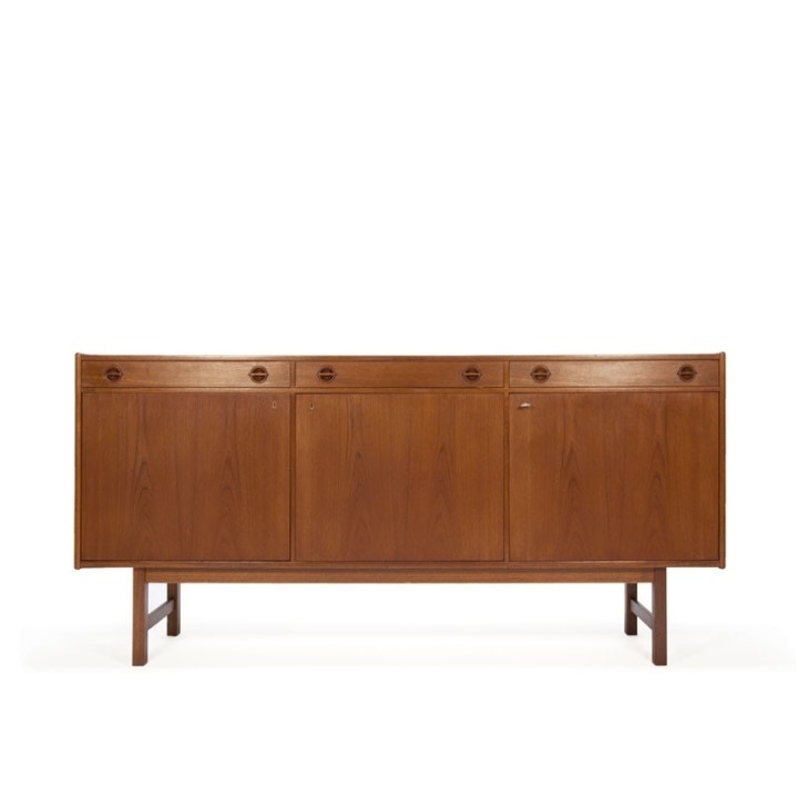 Vintage teakhouten dressoir uit Denemarken