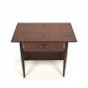 Deens klein kastje/ bijzettafel met lade