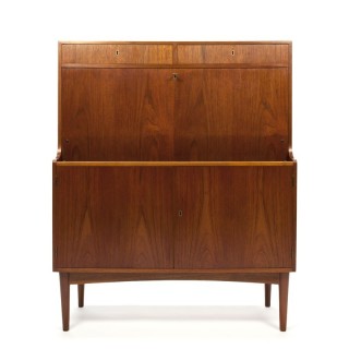 Vintage Danish teak design secretaire