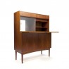Vintage Deense teakhouten design secretaire