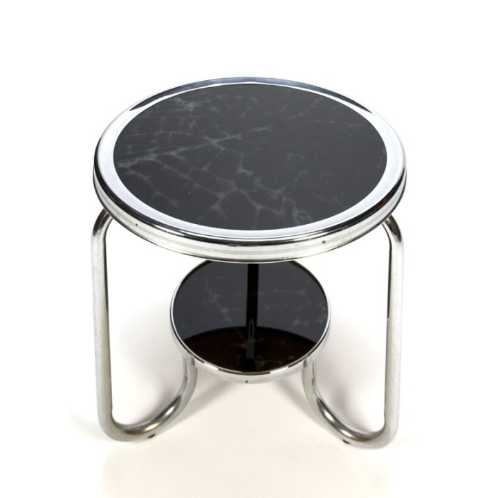 Buisframe bijzettafel jaren 30