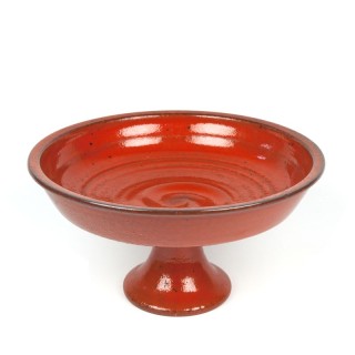 Vintage pottery fruit plate by Ravelli