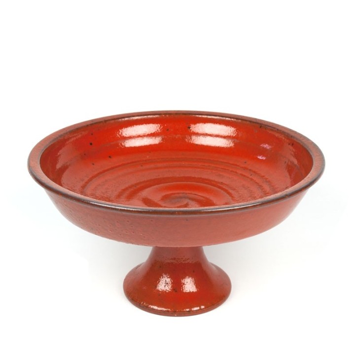 Vintage pottery fruit plate by Ravelli