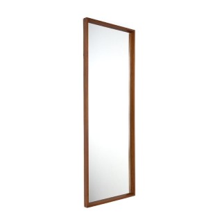 Large Danish vintage teak mirror