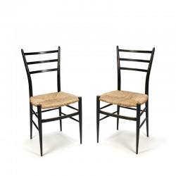 Vintage set of 2 Spinetto Chiavari chairs