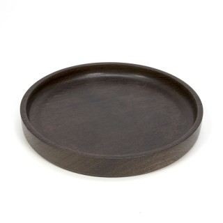 Wenge vintage wooden bowl