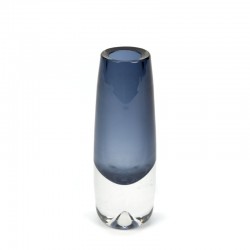 Vintage glass vase by Erkki Vesanto