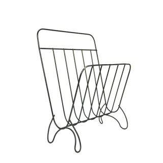 Vintage magazine rack from steel wire