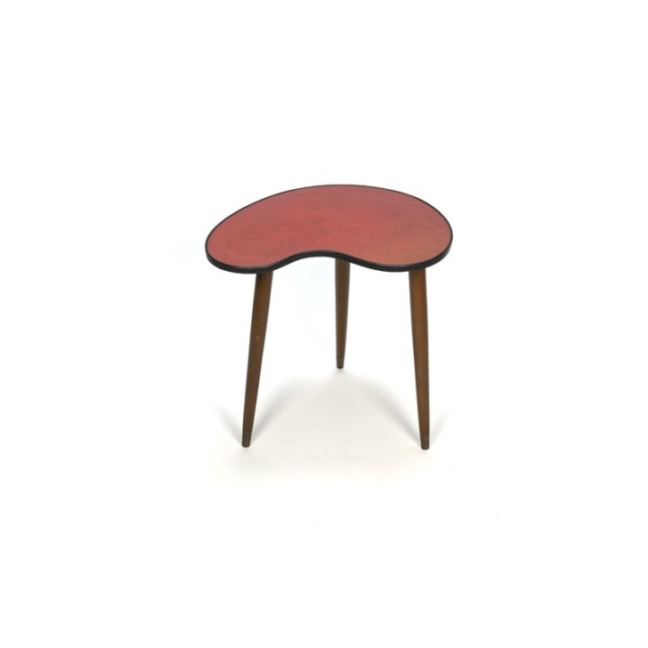 Vintage niervormige jaren 50 bijzettafel