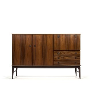 Vintage rosewood sideboard by Topform