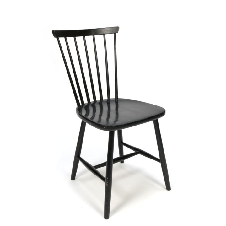 Vintage set of 4 Swedish bars chairs