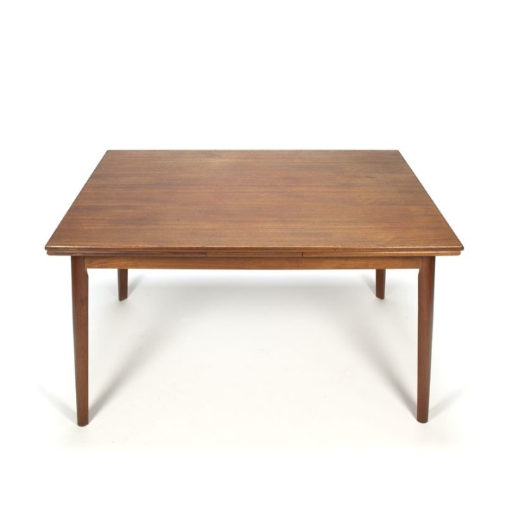 Deense vintage eettafel uitschuifbaar