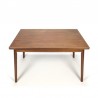 Danish vintage pull-out dining table
