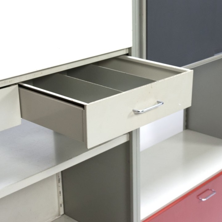 Vintage Gispen 5600 wandmeubel