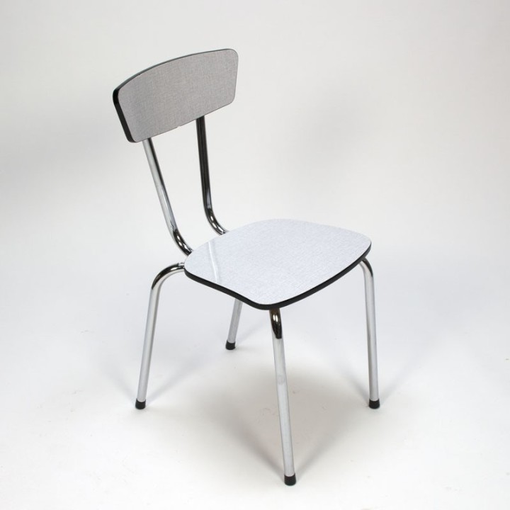 Partij vintage jaren vijftig/ zestig keukenstoelen