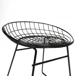 Vintage Pastoe wire stool design Cees Braakman