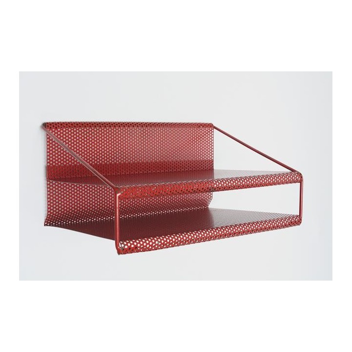 Wall rack of perforated metal - Retro Studio
