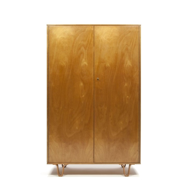 Vintage Cees Braakman Birch series wardrobe KB01