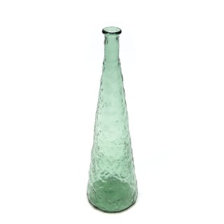 Glass vintage vase green