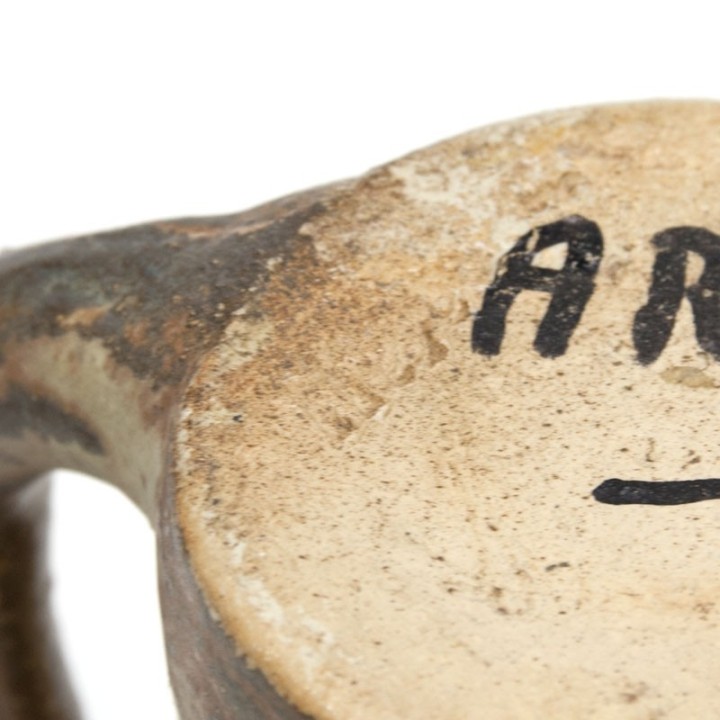 Vintage aardewerken vaas van Mobach