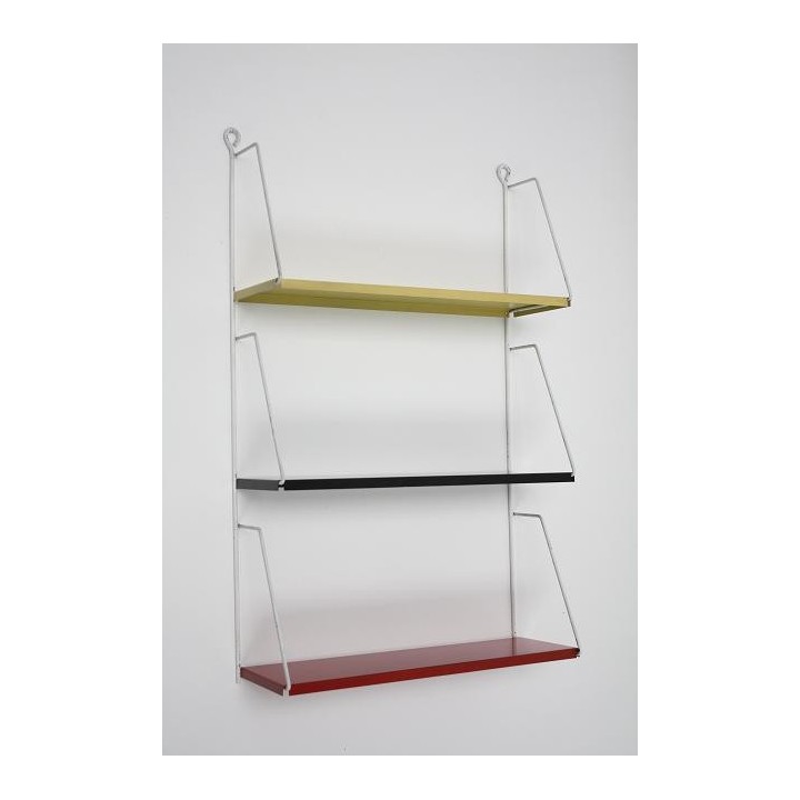 Metalen wandrek of boekenplanken - Retro Studio