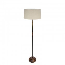 Vintage floor lamp with rosewod base