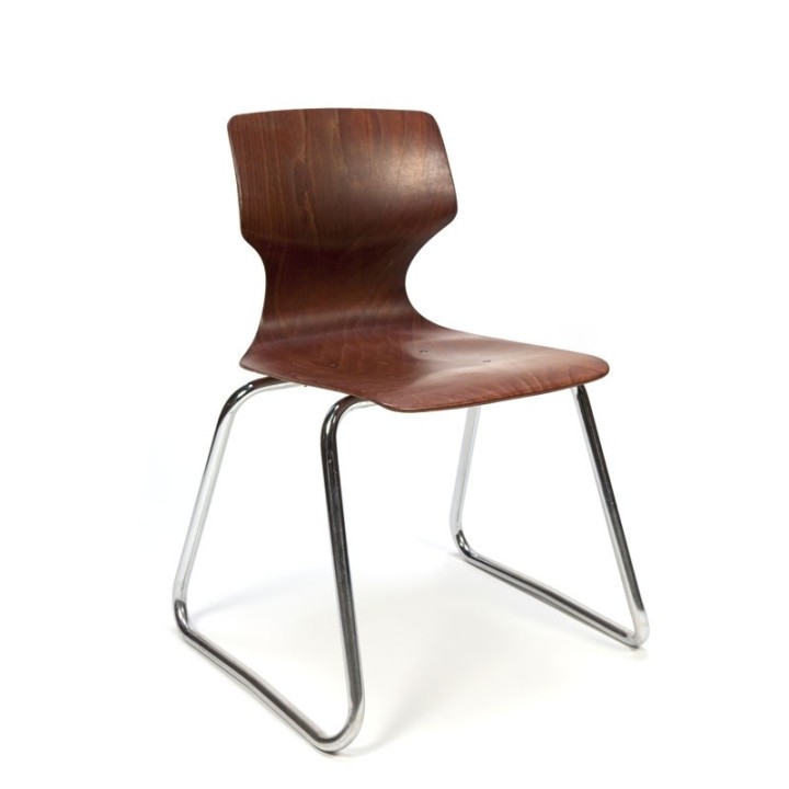 Vintage Flototto schoolstoel voor kinderen