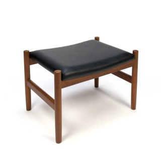 Vintage stool or ottoman Danish design