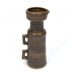 Brown vase earthenware vintage