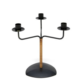 Vintage kandelaar met 3 armen