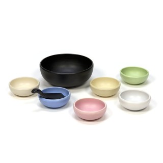 Vintage jaren vijftig pinda set van Flora Gouda