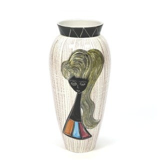 Vintage large Italian vase from San Marino