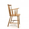 Vintage Danish oak bars chair
