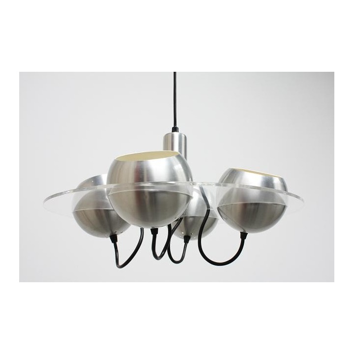 Plexiglass lamp with 4 balls - Retro Studio