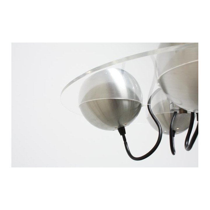 Plexiglass lamp with 4 balls - Retro Studio