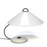 Vintage design tafellamp jaren zeventig met grote kap