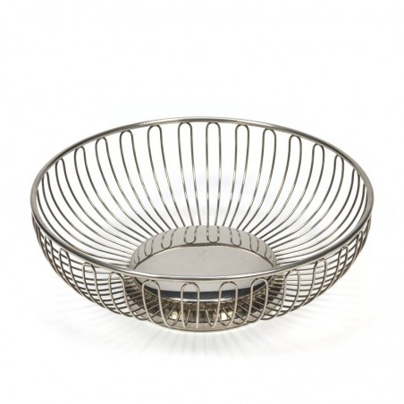 Vintage silver platted fruit basket