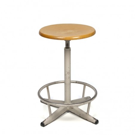 Swivel stool vintage industrial design