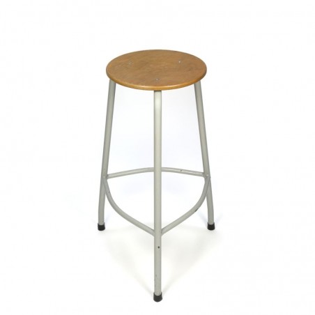 Vintage industrial stool bar height