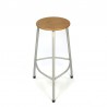 Vintage industrial stool bar height