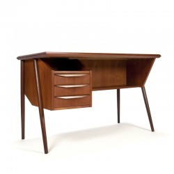 Danish Vintage teak desk with drawers