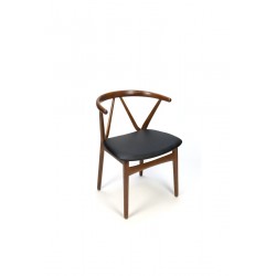Vintage Henning Kjaernulf set dining chairs model 255